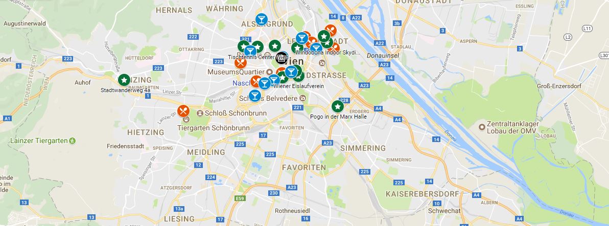 Entdecke Wien mit unserer Wien Karte | Männerabend